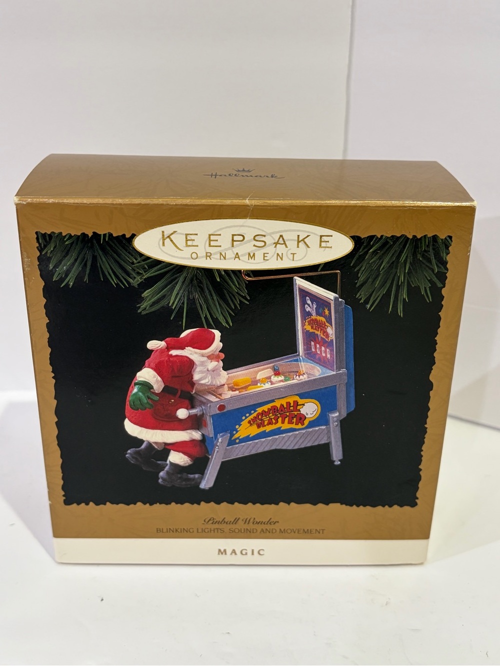 1996 Hallmark Keepsake Ornament Pinball Wonder
